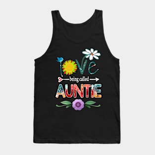 auntie i love being called auntie Tank Top